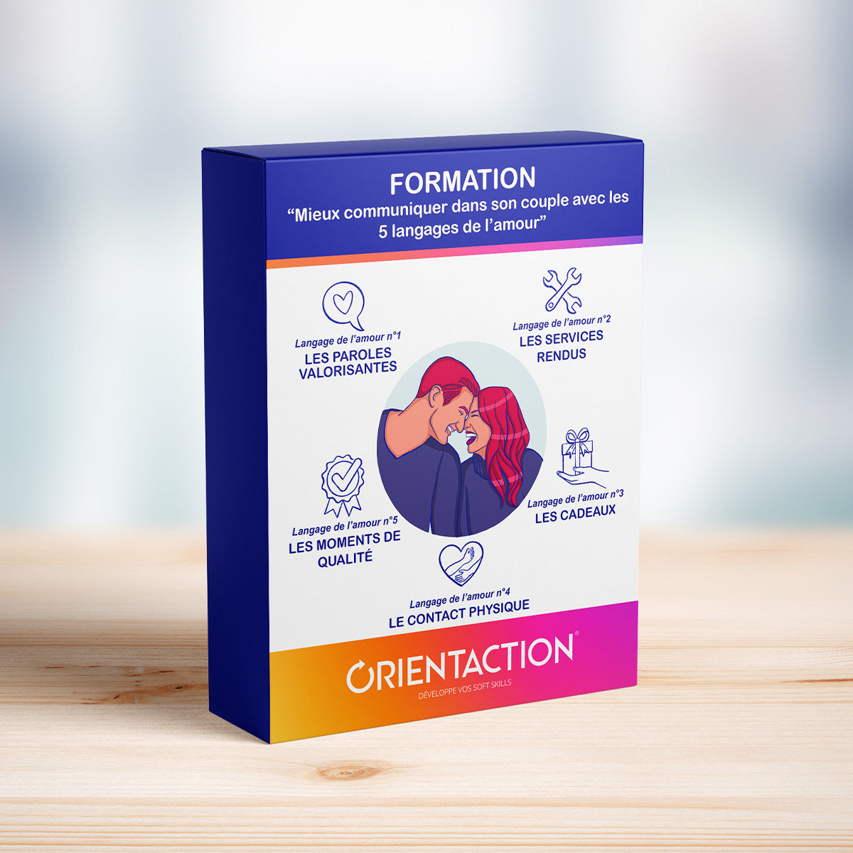 FORMATION : MIEUX COMMUNIQUER DANS SON COUPLE GRÂCE AUX "5 LANGAGES L'AMOUR DE L'AMOUR" 100% EN LIGNE