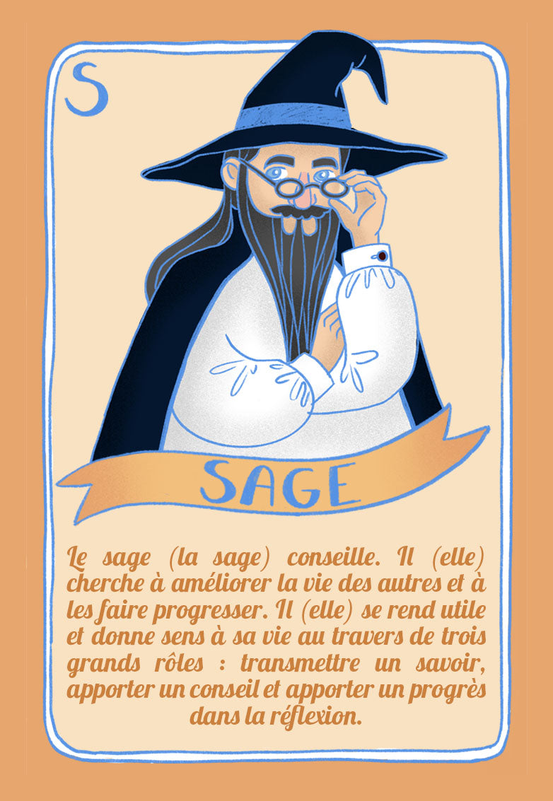 Jeu de cartes des 32 figures du destin