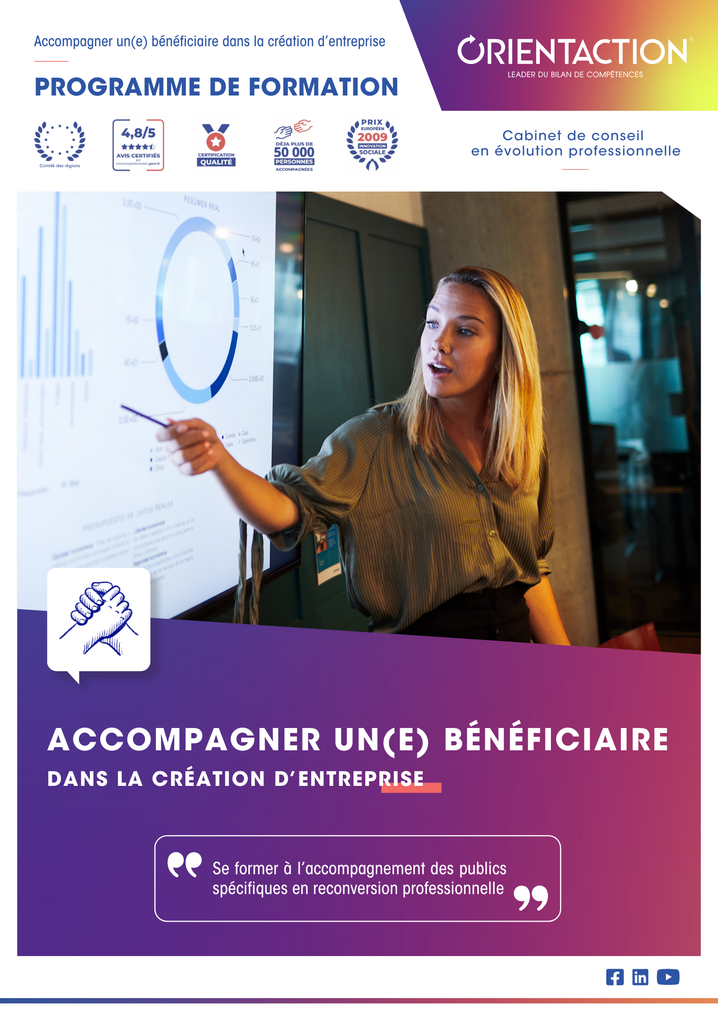 Formation expert - "Accompagner un(e) bénéficiaire dans la création d'entreprise"