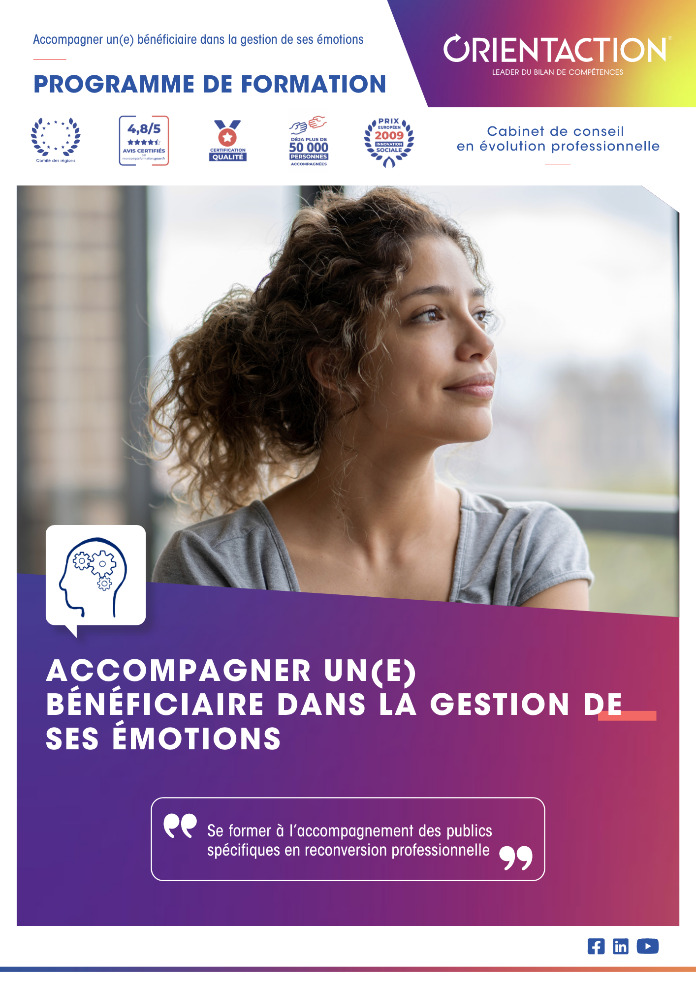Formation expert - "Accompagner un(e) bénéficiaire dans la gestion de ses émotions"