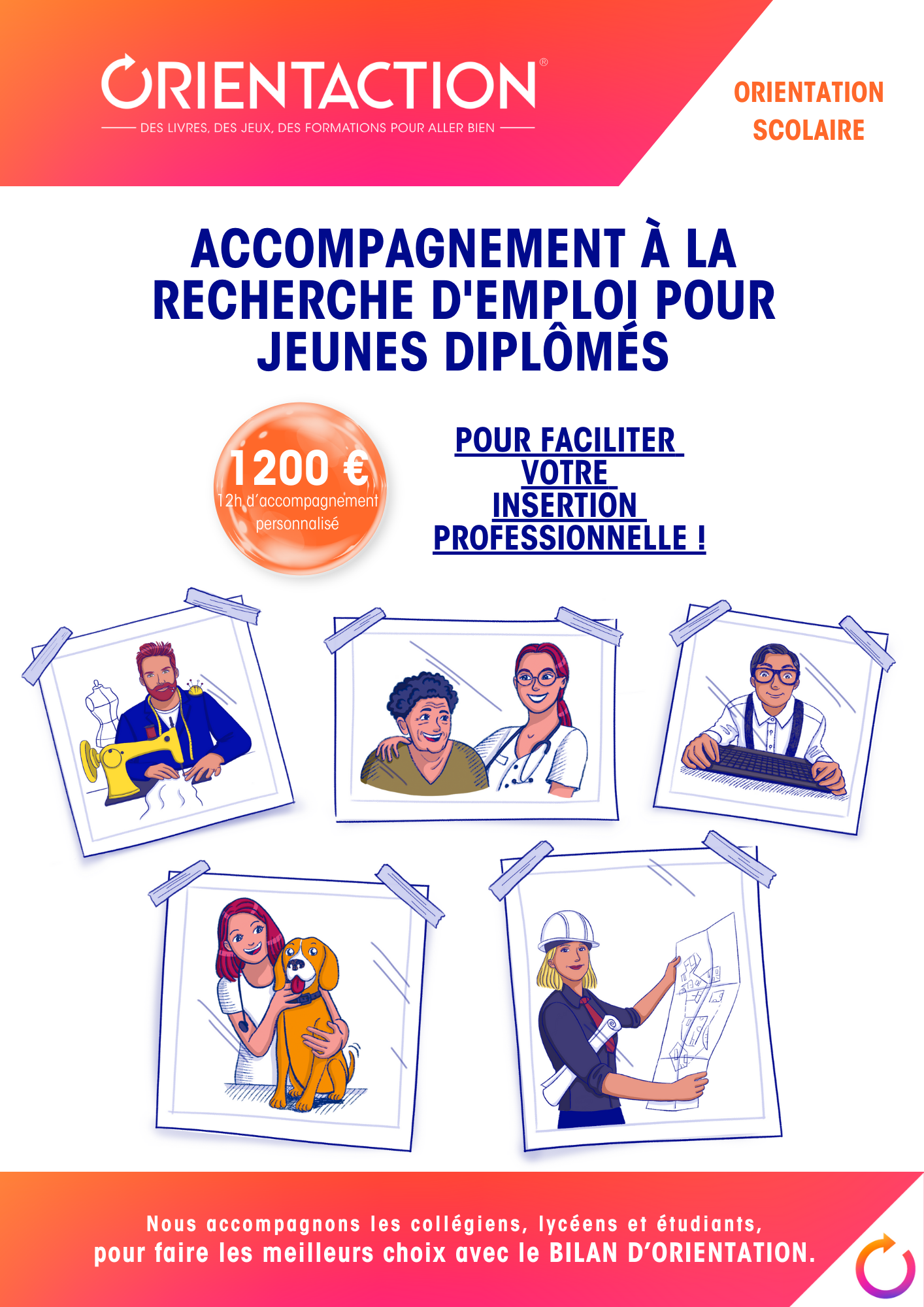 Accompagnement à la recherche d'emploi pour jeunes diplômés