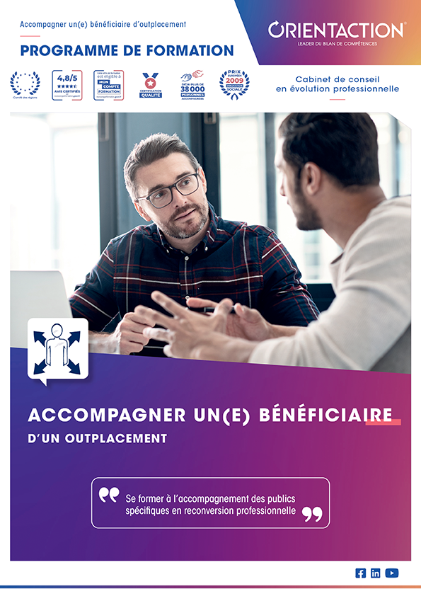 OUTPLACEMENT « FORMULE INTÉGRAL (48h) » – Cadre dirigeant(e) DÉPARTEMENT AVEC AGGLO - 250 000 HAB.