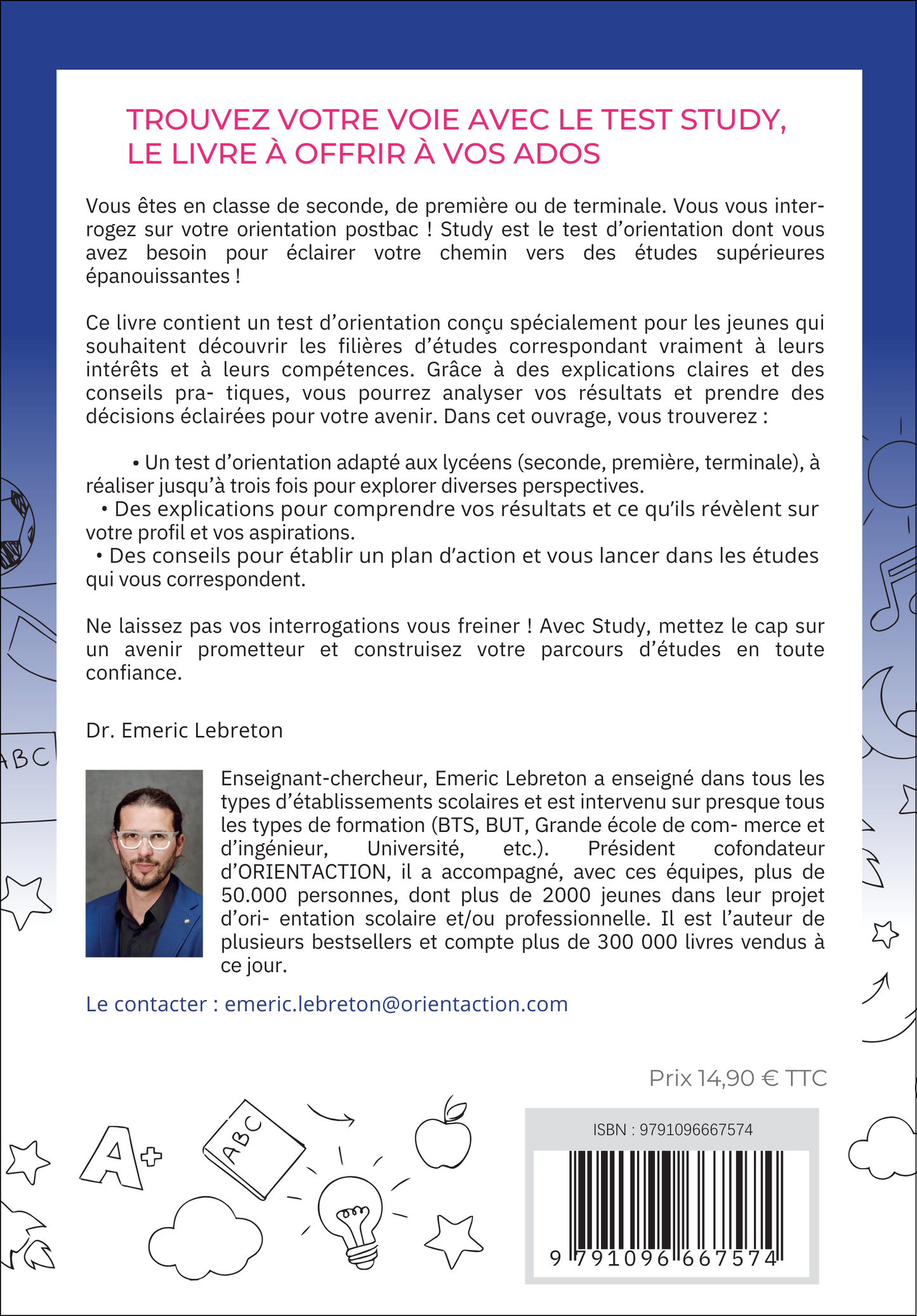 STUDY, TON TEST D'ORIENTATION POSTBAC
