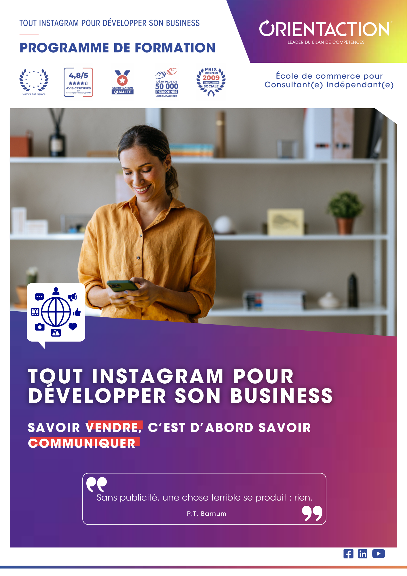 Formation expert - Tout Instagram pour développer son business