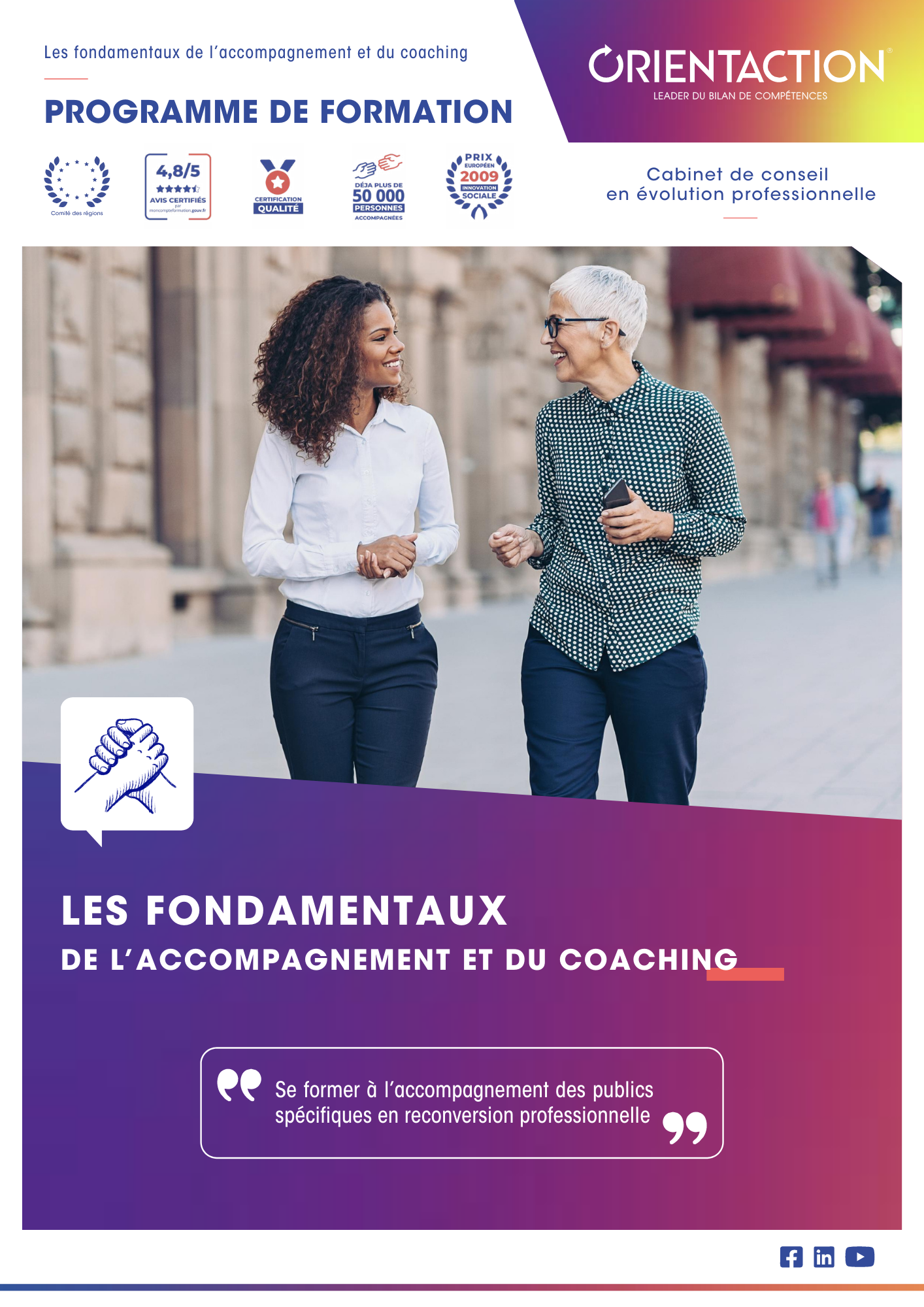 Formation expert - "Les fondamentaux de l'accompagnement et du coaching"