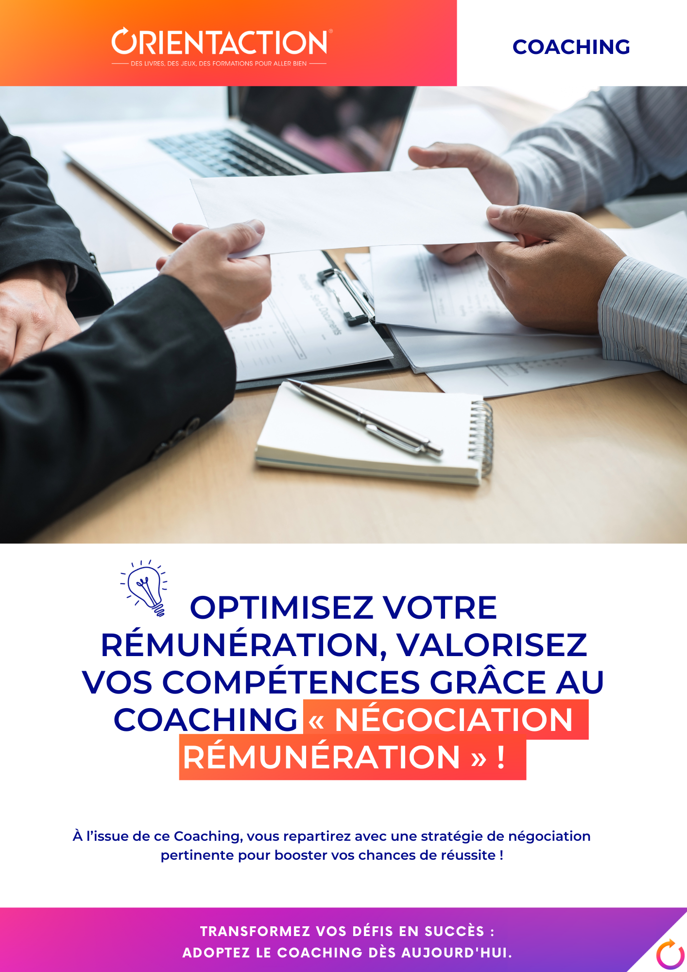 Coaching "Négociation Rémunération"