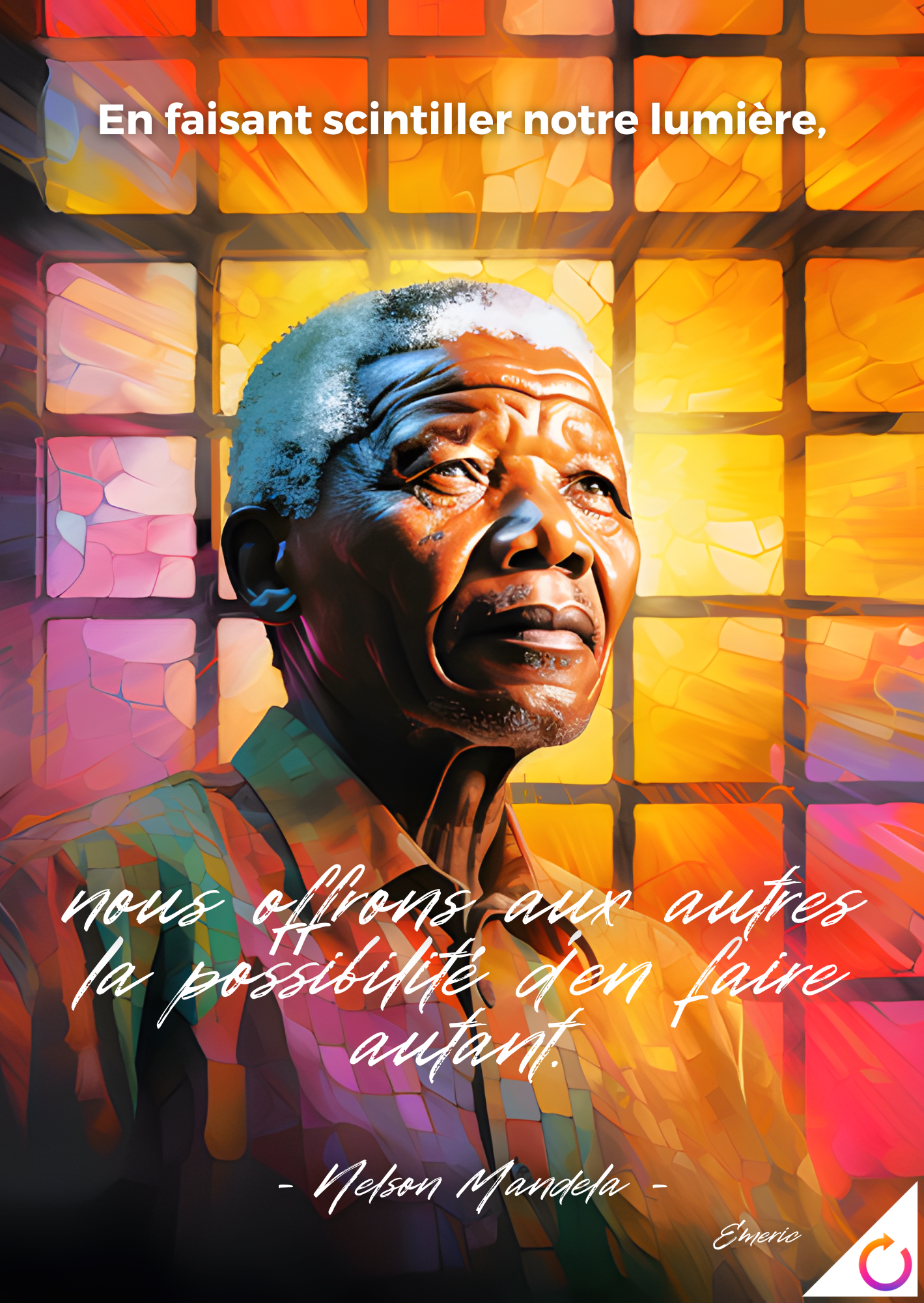 "Nelson Mandela"