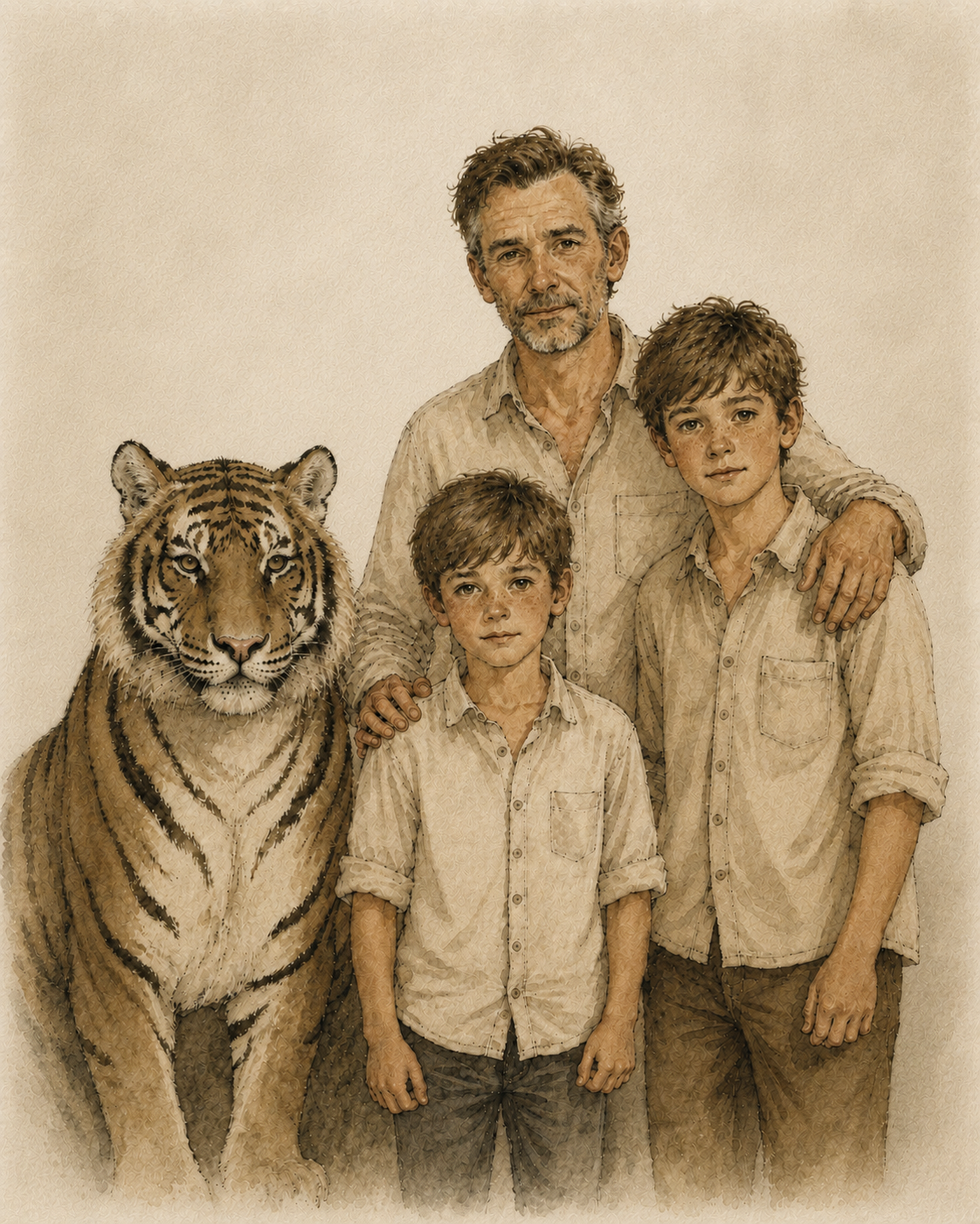 L'ENFANT ET LE TIGRE - Conte philosophique et thérapeutique