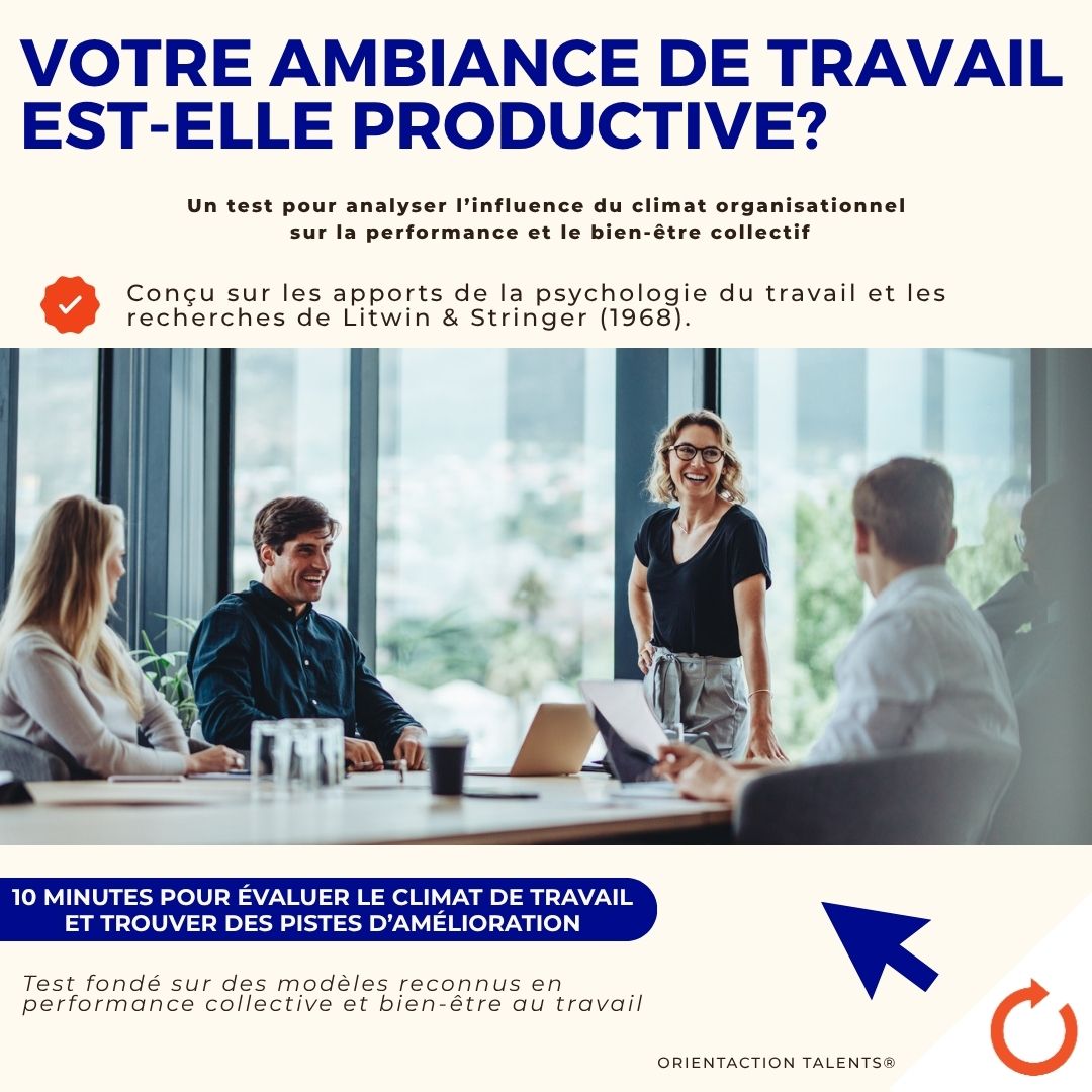 Test - Votre ambiance de travail est-elle productive ?