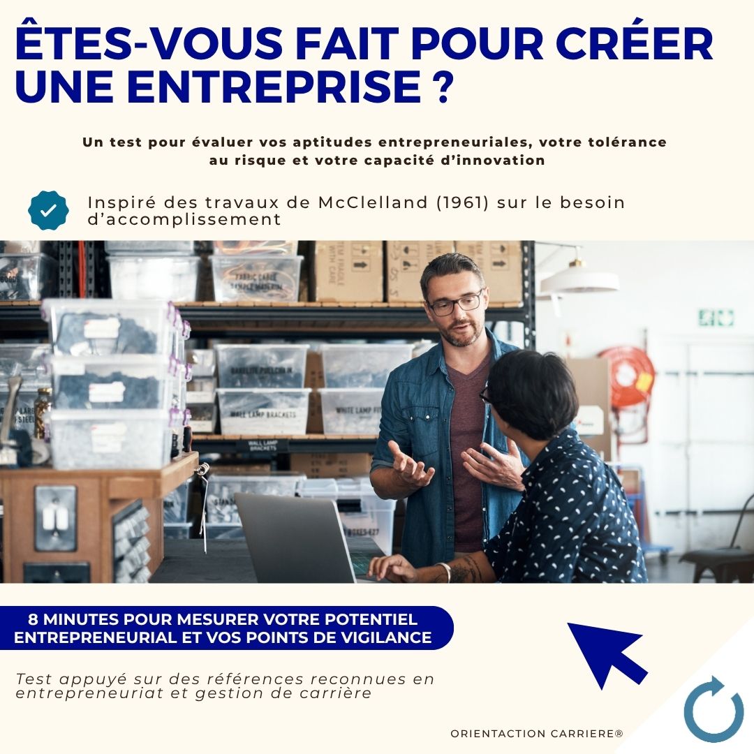 Test - Êtes-vous fait pour créer une entreprise ?