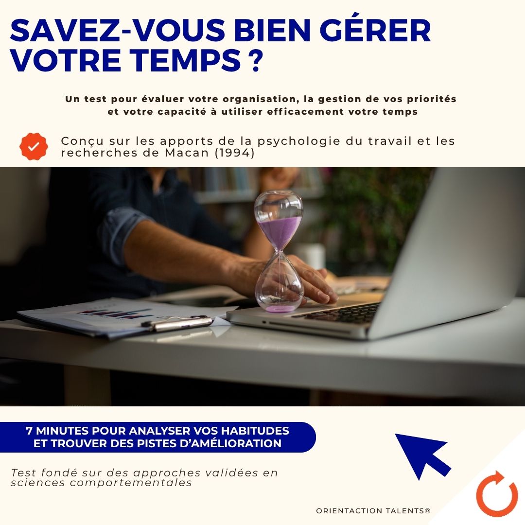 Test - Savez-vous bien gérer votre temps ?