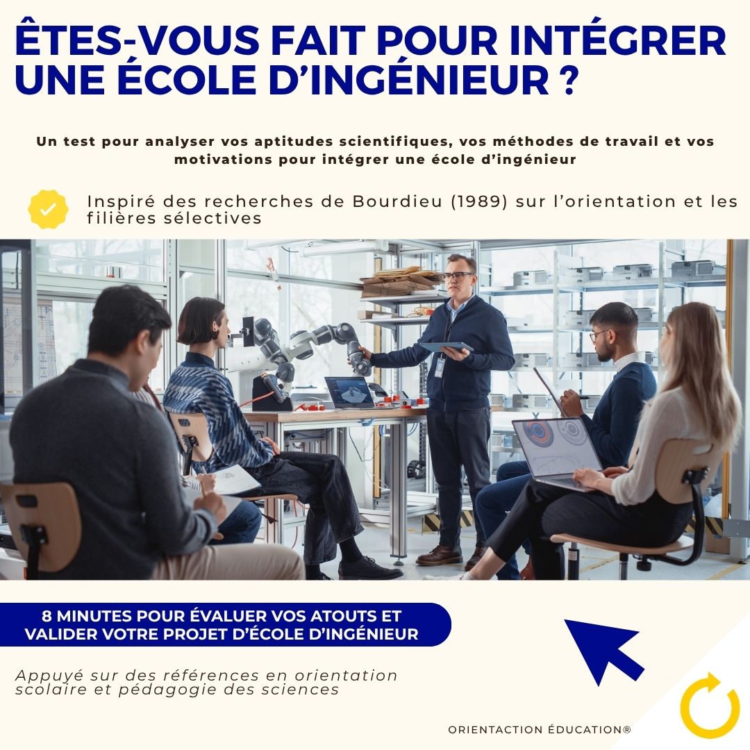 Test - Êtes-vous fait pour intégrer une école d’ingénieurs ?
