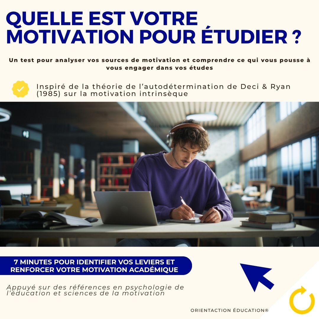 Test - Quelle est votre motivation pour étudier ?