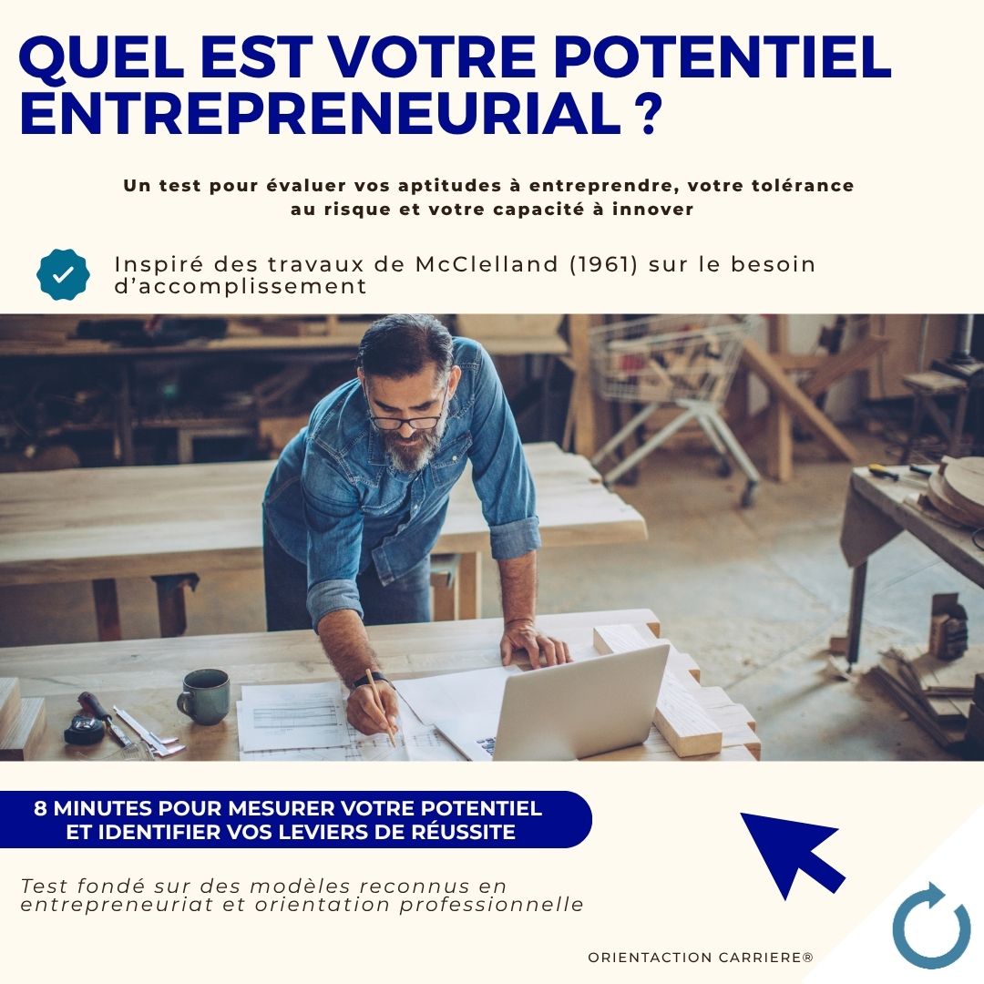 Test - Quel est votre potentiel entrepreneurial ?