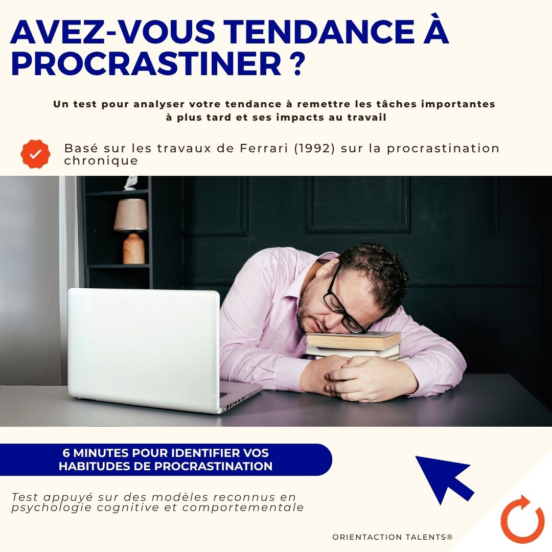Test - Avez-vous tendance à être procrastinateur ?