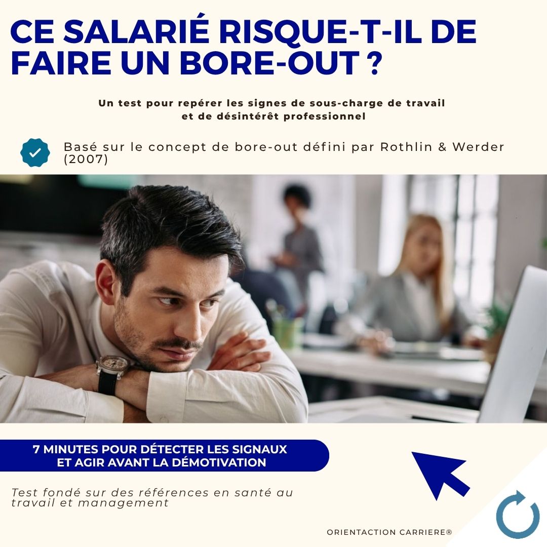 Test - Ce salarié risque-t-il de faire un bore-out ?