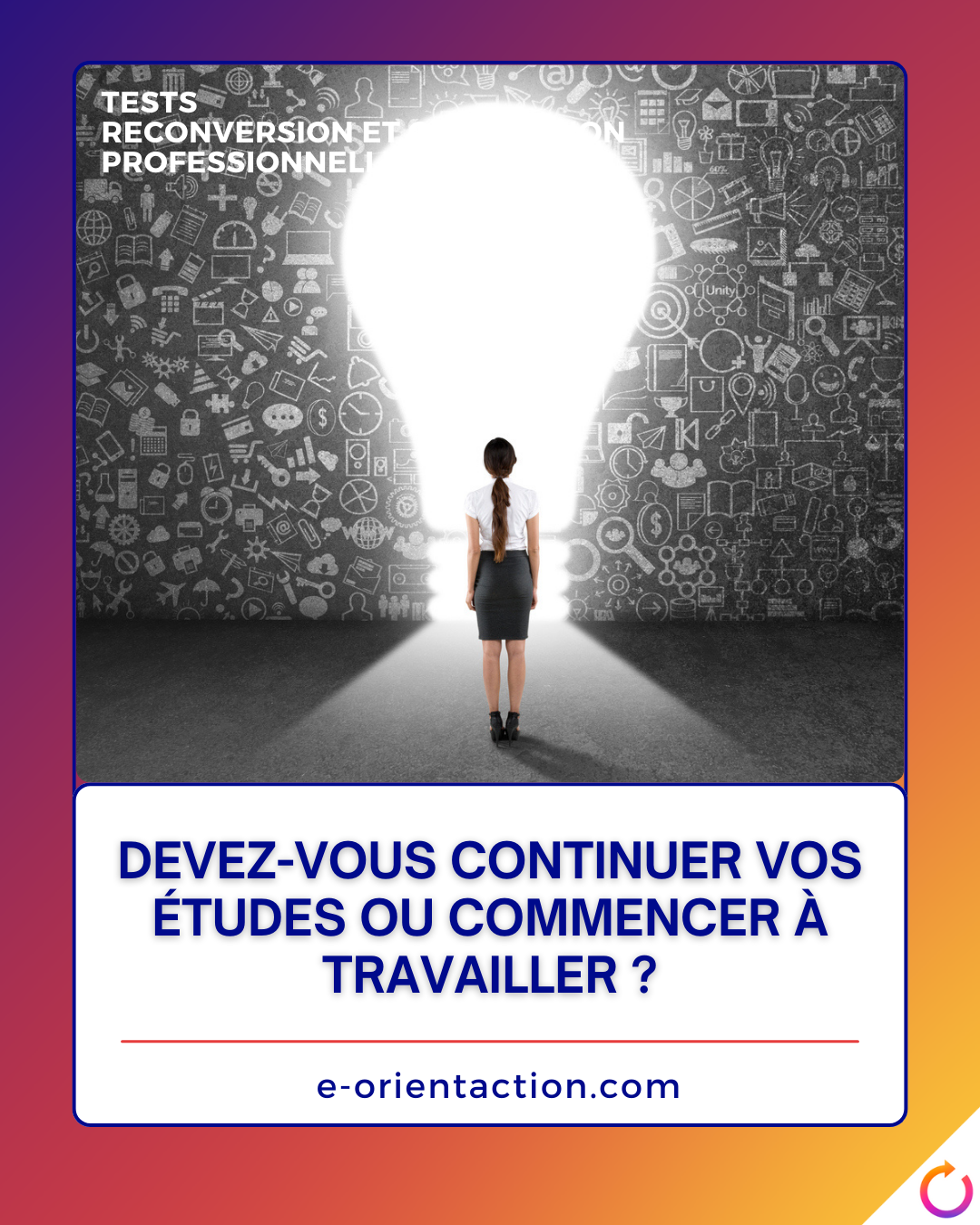Devez-vous continuer vos études ou commencer à travailler ?