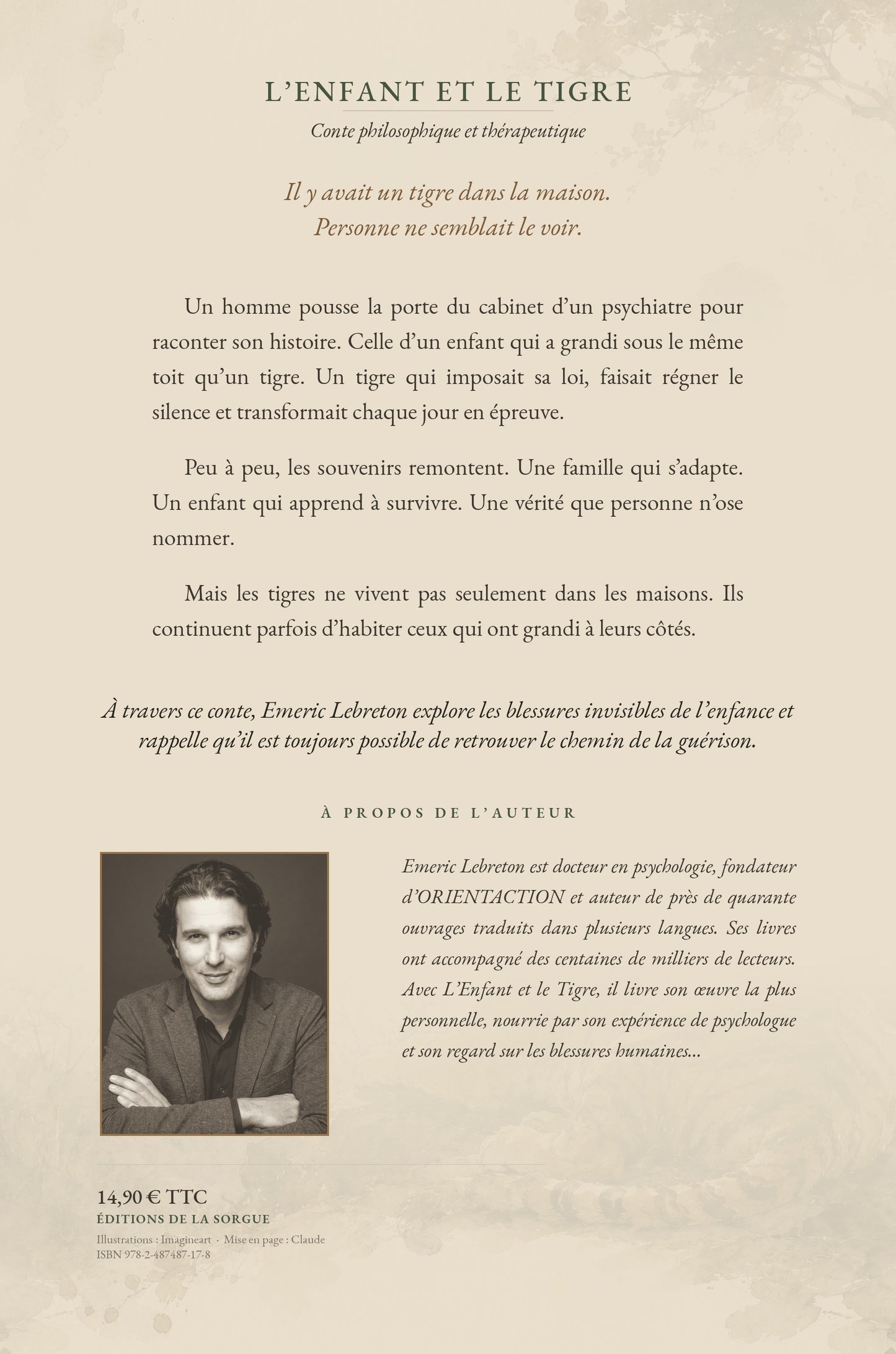 L'ENFANT ET LE TIGRE - Conte philosophique et thérapeutique