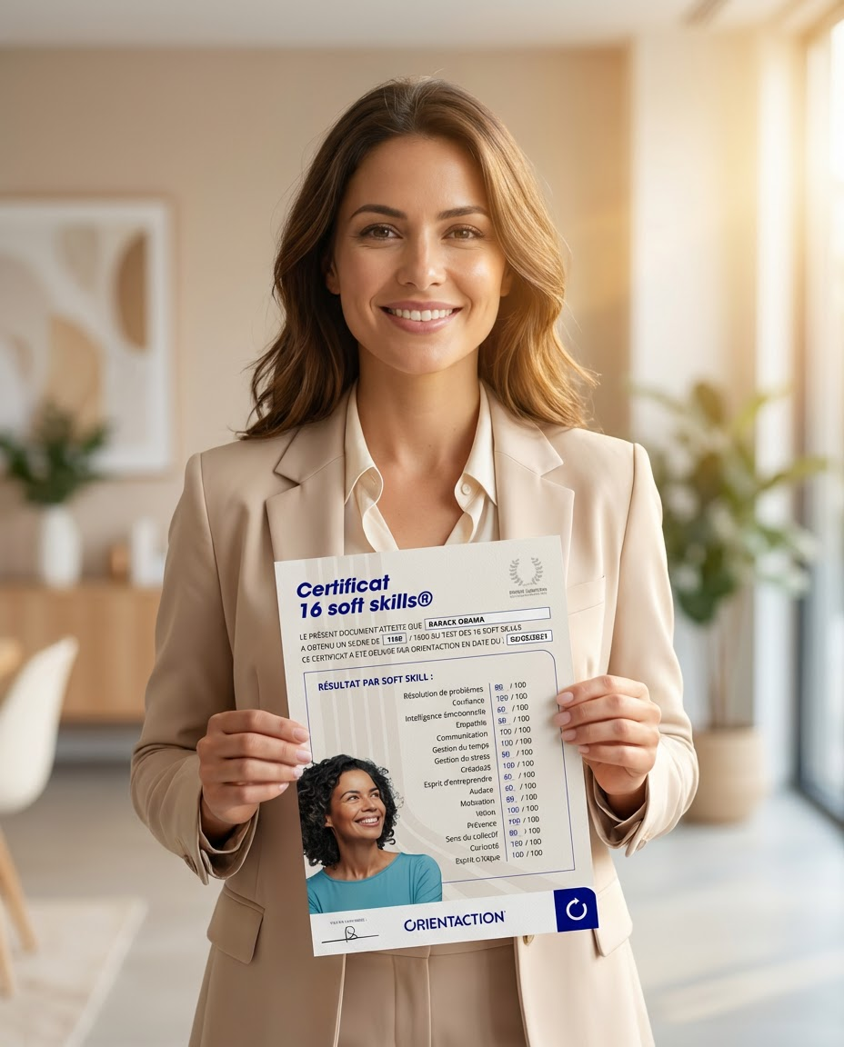 Cahier de résultats - Test des 16 soft skills Harmony®