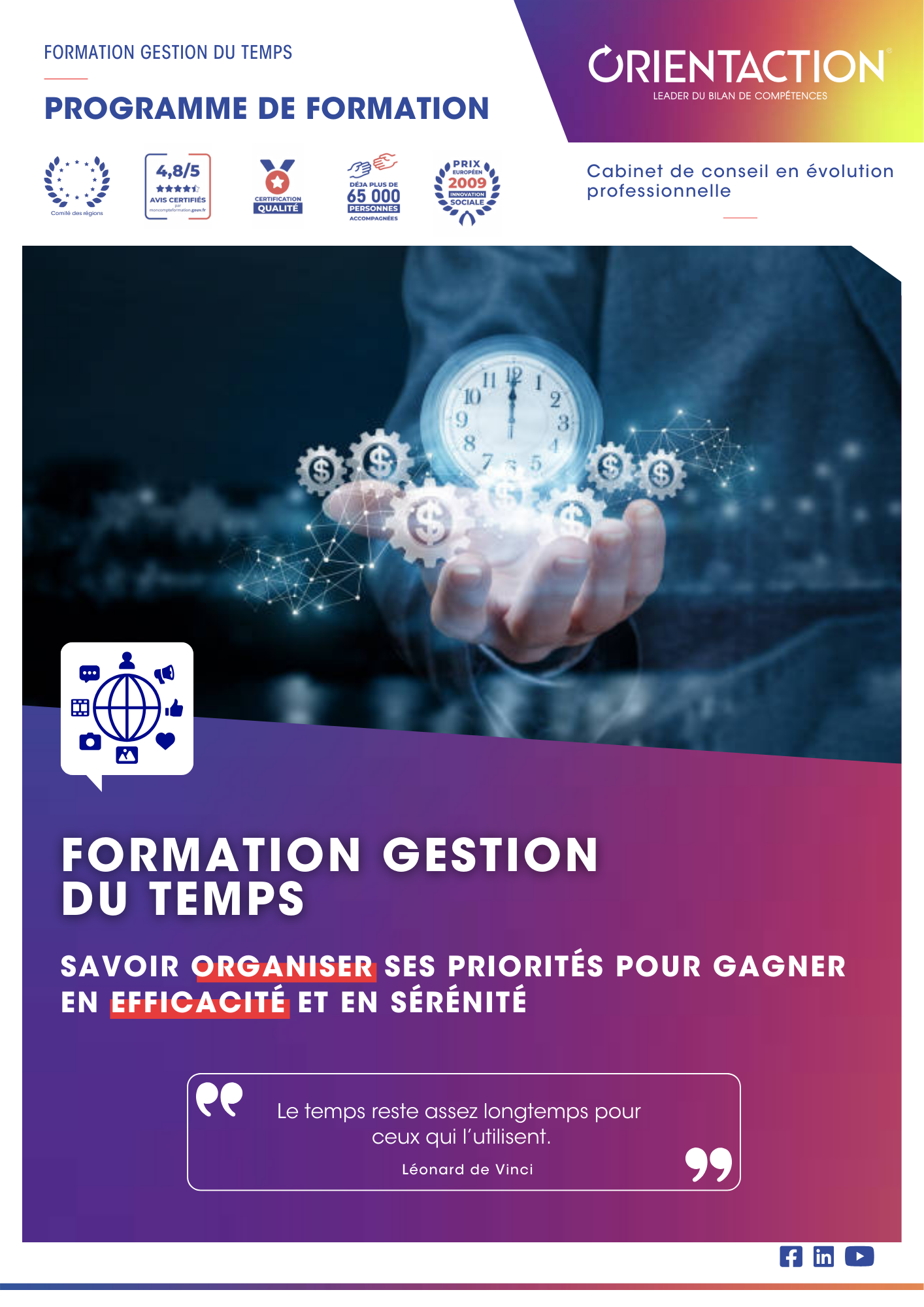 Formation expert - "Gestion du temps"