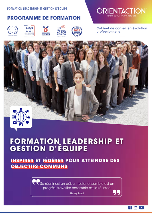 Formation expert - "Leadership et gestion d'équipe"