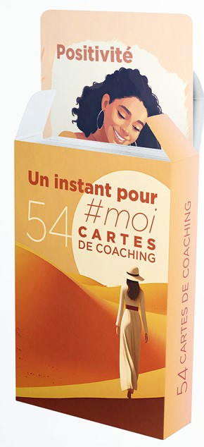 Jeu coaching cartes développement personnel boîte du jeu