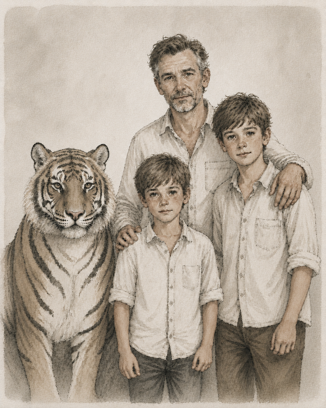 L'ENFANT ET LE TIGRE - Conte philosophique et thérapeutique