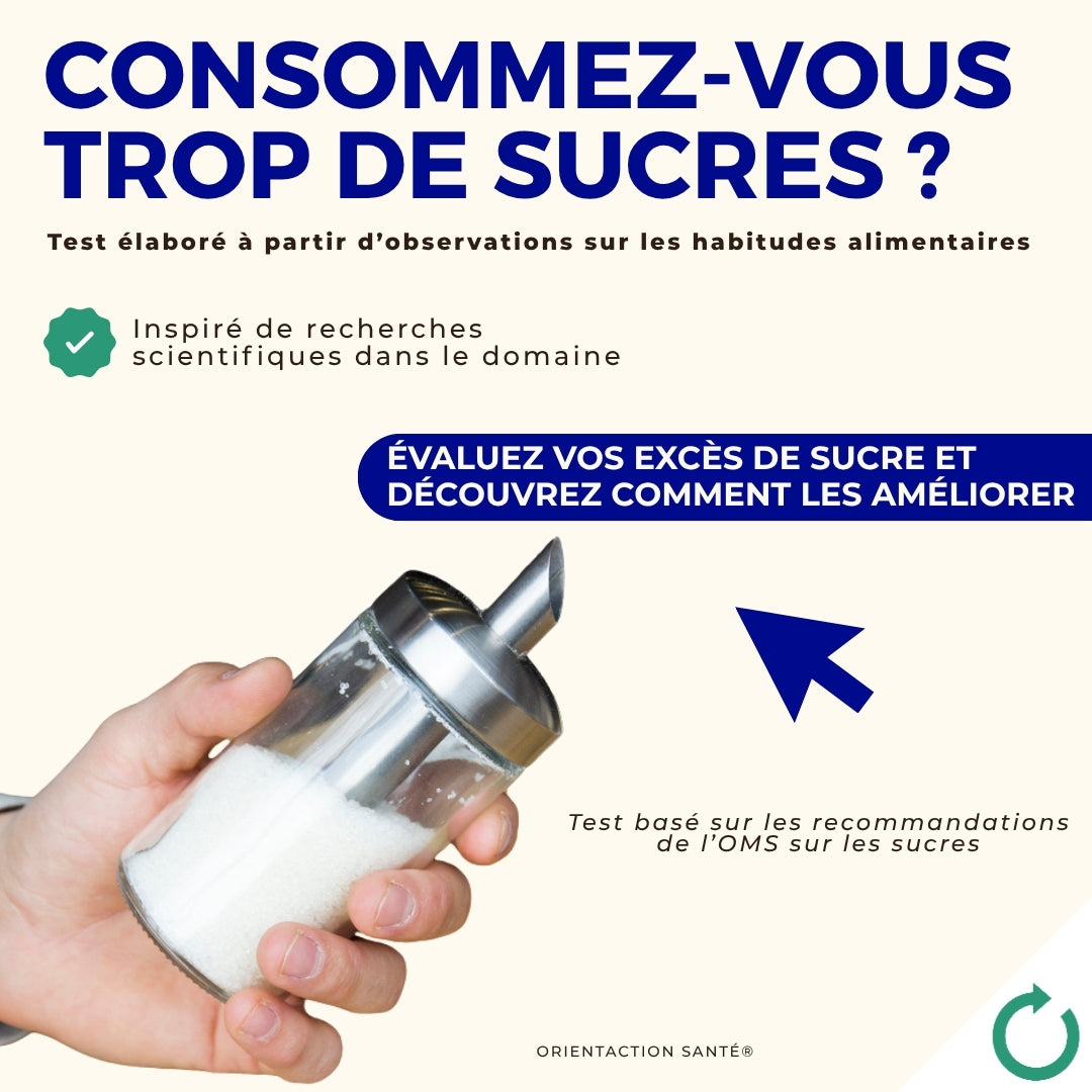 Test de consommation de sucre – Méthode validée par l’OMS