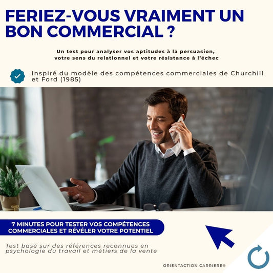 Test - Feriez-vous vraiment un bon commercial ?