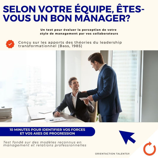 Test - Selon votre équipe, êtes-vous un bon manager ?