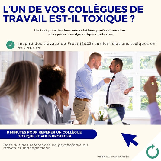 Test - L’un de vos collègues de travail est-il toxique ?