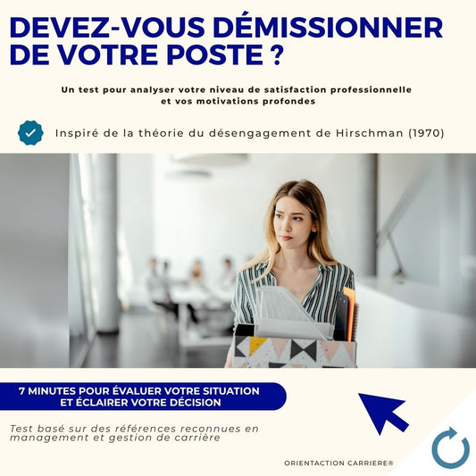 Test - Devez-vous démissionner de votre poste ?