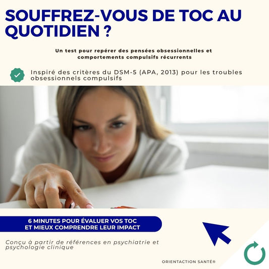 Test - Souffrez-vous de TOC au quotidien ?