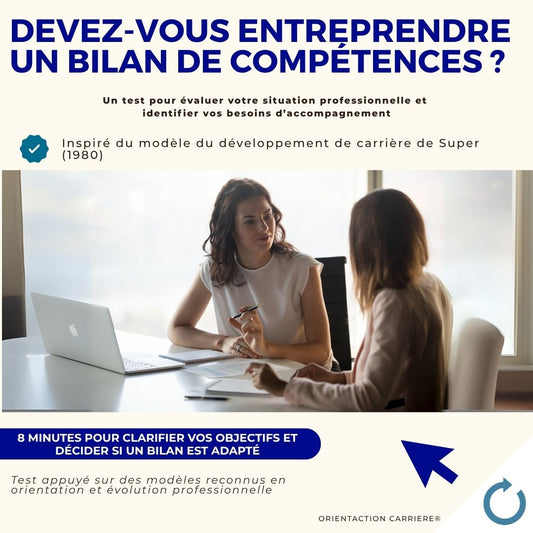 Test - Devez-vous entreprendre un bilan de compétences ?
