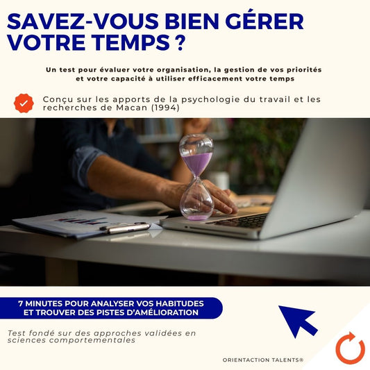 Test - Savez-vous bien gérer votre temps ?