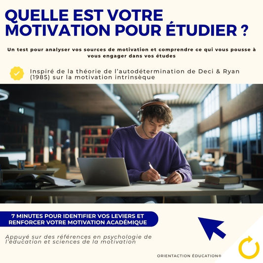 Test - Quelle est votre motivation pour étudier ?