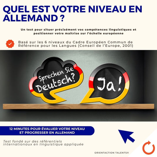 Test - Quel est votre niveau en allemand ?