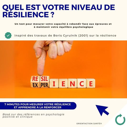 Test - Quel est votre niveau de résilience ?
