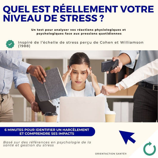 Test - Quel est réellement votre niveau de stress ?