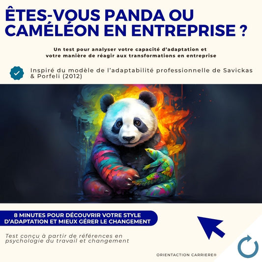 Test - Êtes-vous panda ou caméléon en entreprise ?
