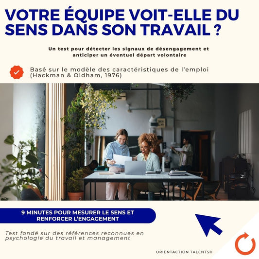Test - Votre équipe voit-elle du sens dans son travail ?