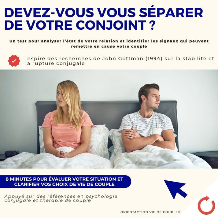 Test Separation Test séparation – Découvrez si votre couple peut encore durer ...