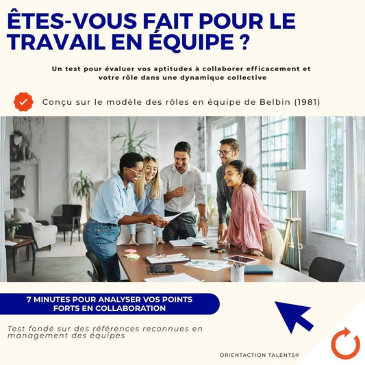 Test - Êtes-vous fait pour le travail en équipe ?