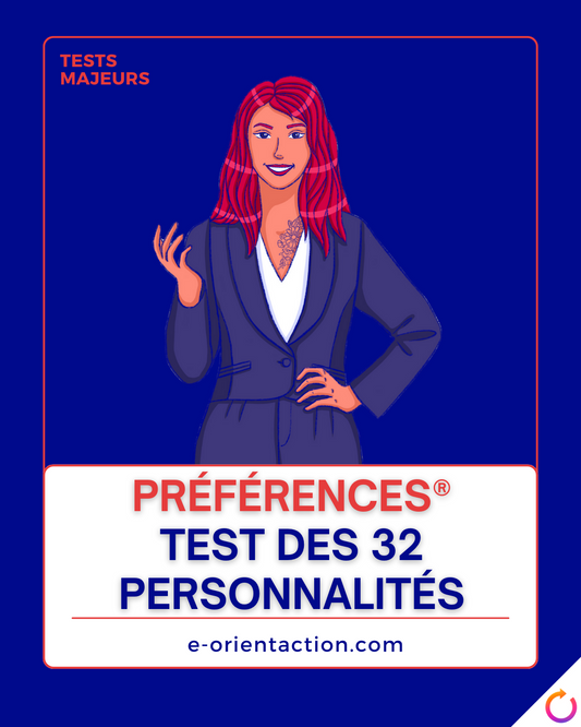 Préférences® - Test des 32 personnalités