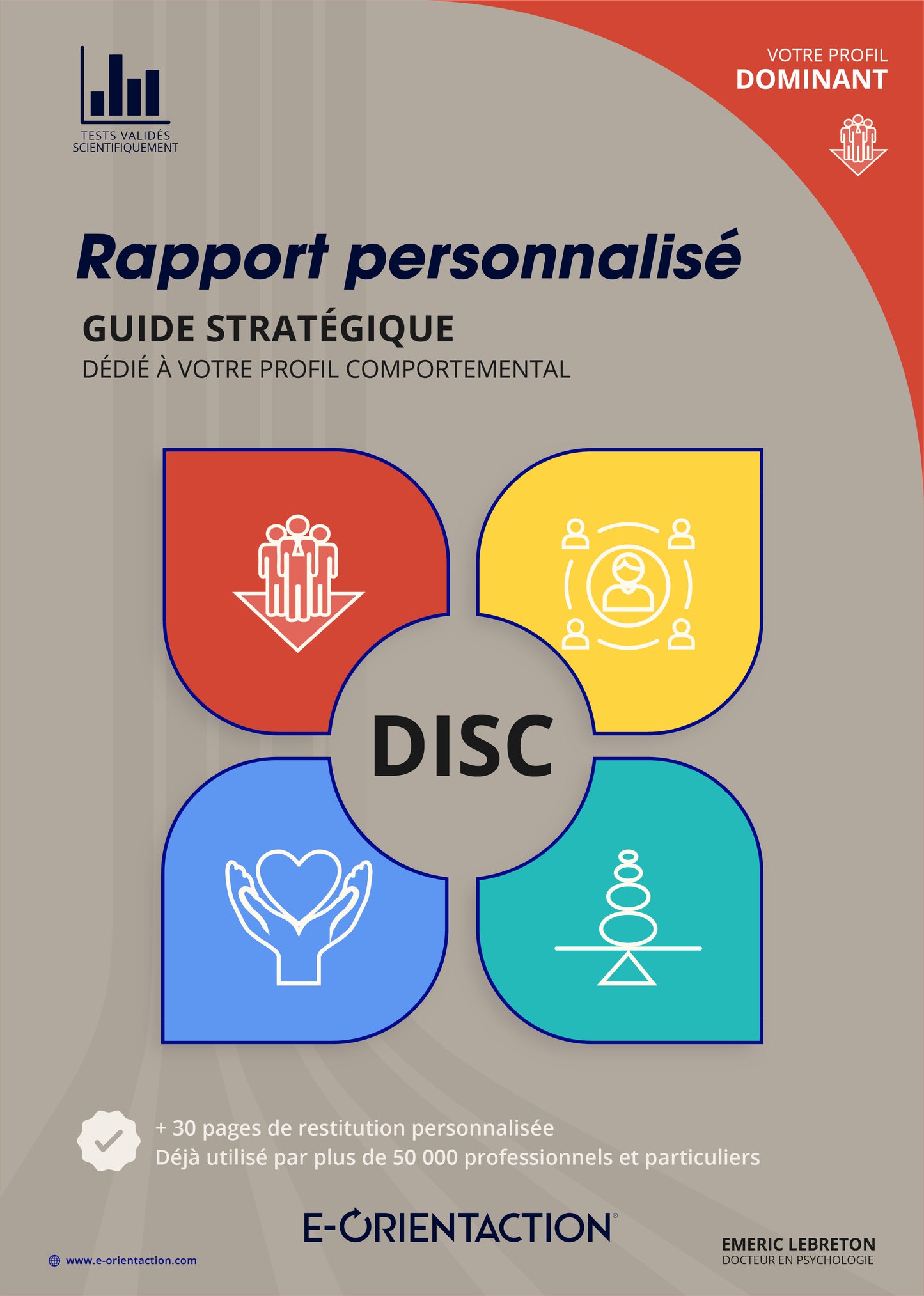 Livret DISC – Guide stratégique personnalisé (25 pages)