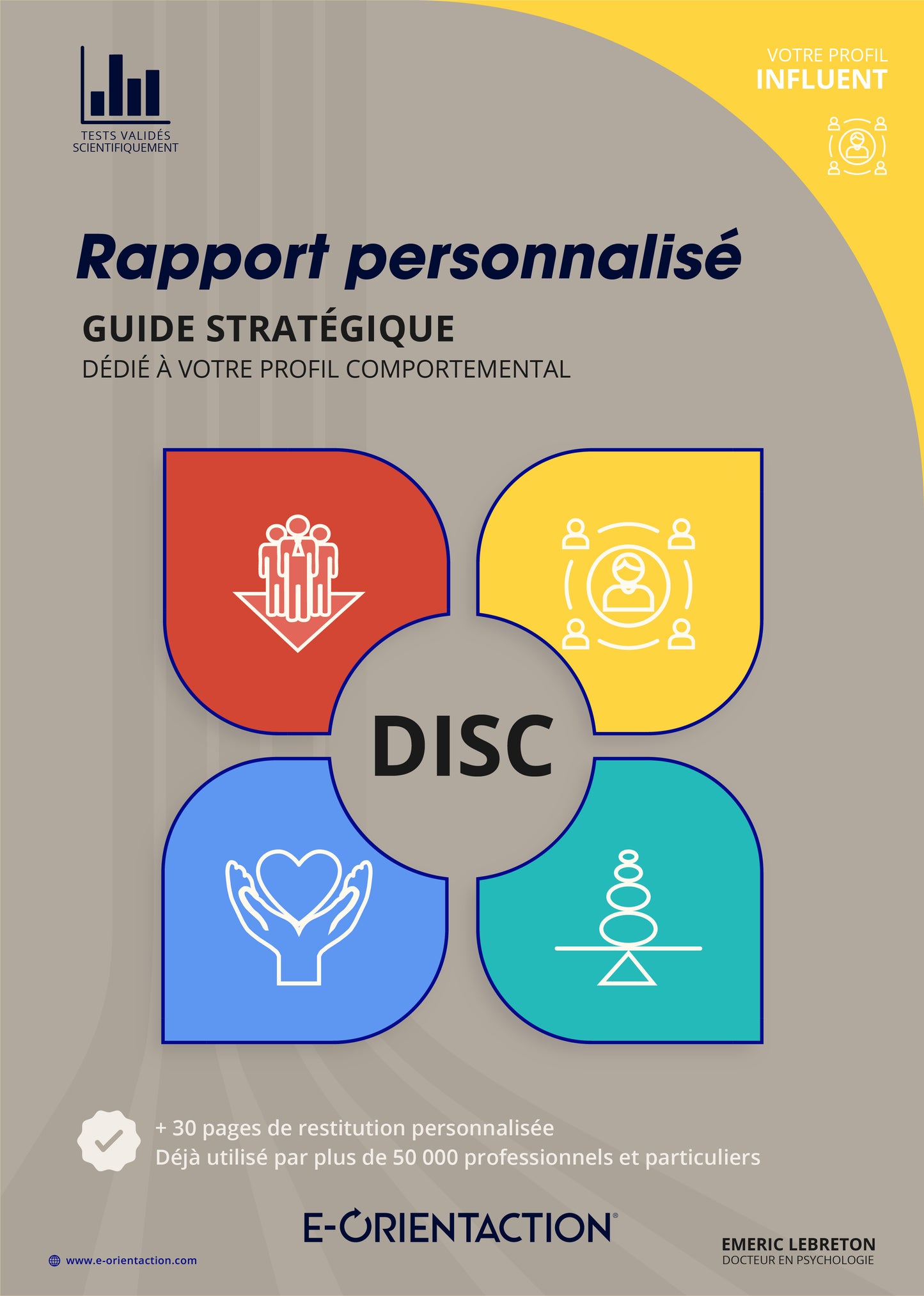 Livret DISC – Guide stratégique personnalisé (25 pages)