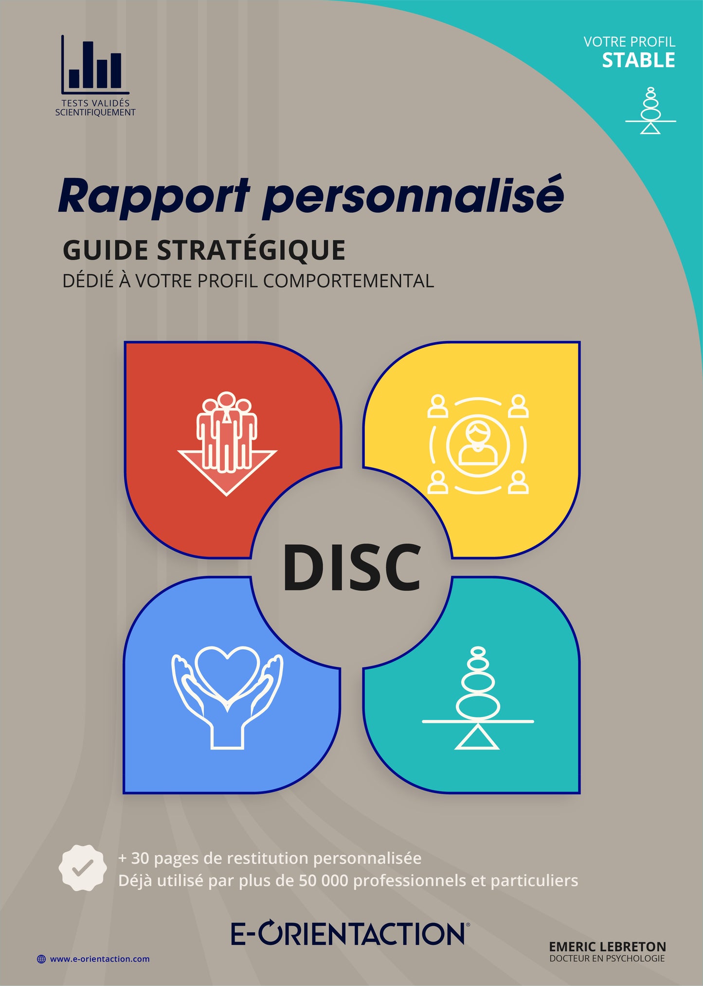 Livret DISC – Guide stratégique personnalisé (25 pages)