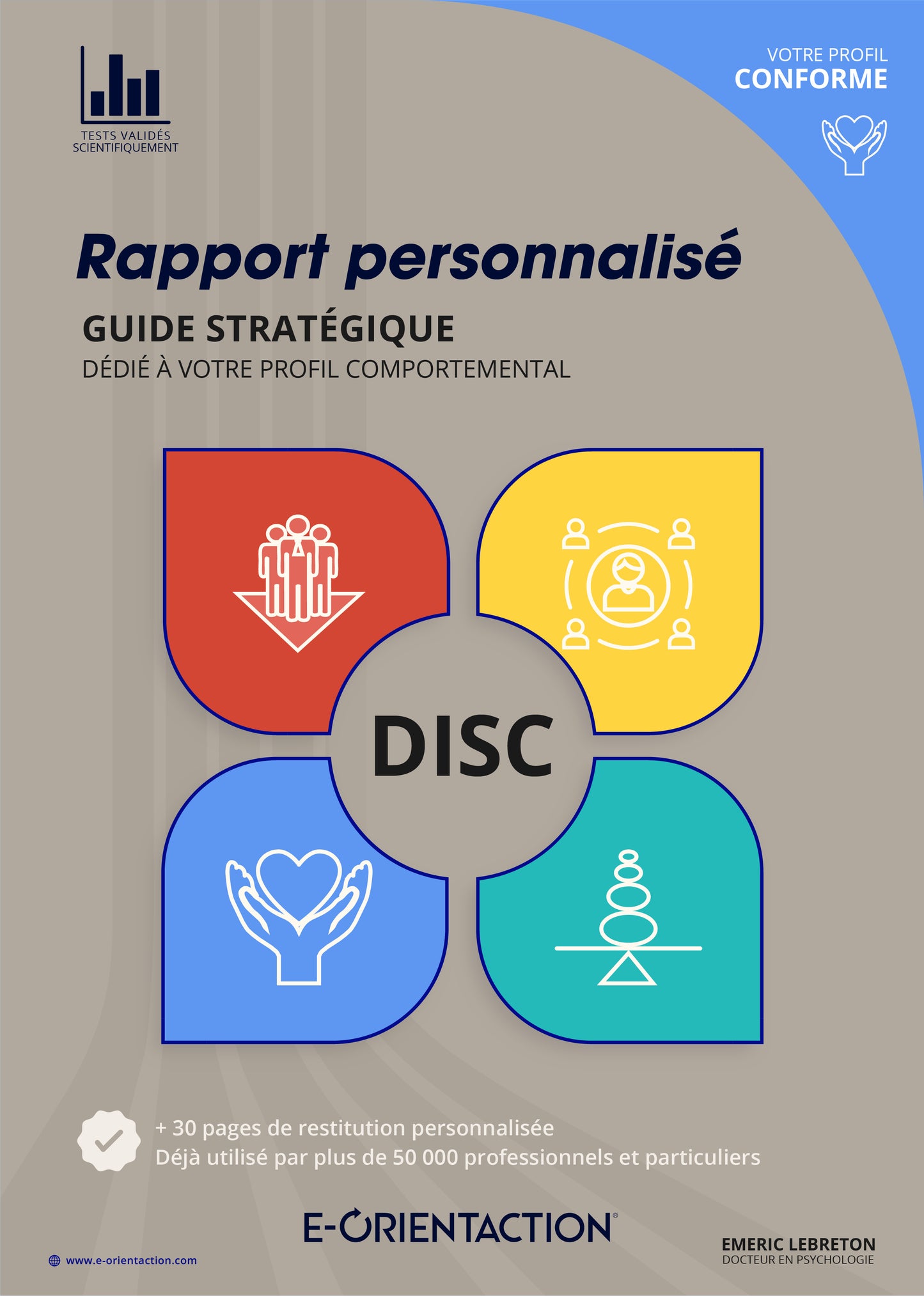 Livret DISC – Guide stratégique personnalisé (25 pages)